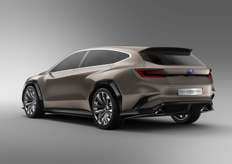 Illustration for article titled The Subaru Viziv Tourer Concept Is The WRX Wagon We Want Back